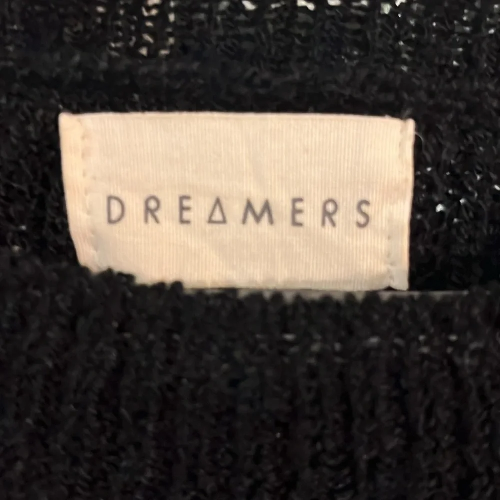 Dreamers Black sweater size large - Picture 3 of 7